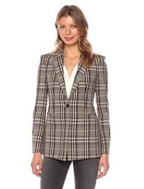 Power Plaid Blazer by Theory at Amazon