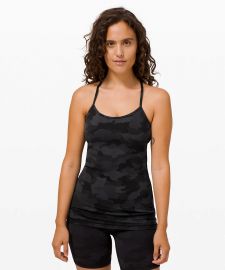 Power Y Tank in Heritage 365 Camo Deep Coal Multi at Lululemon