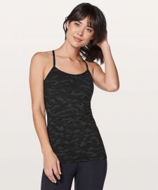 Power Y Tank in Sequoia Camo at Lululemon