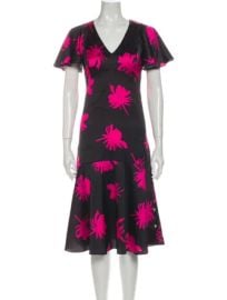 Prabal Gurung Collective Floral Midi Dress at The Real Real