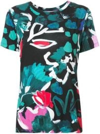 Prabal Gurung Floral Print T-shirt - Farfetch at Farfetch