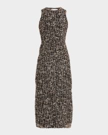 Prabal Gurung Paillette Boucle Sleeveless Tube Dress at Neiman Marcus