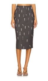 Prabal Gurung Pencil Skirt In Grey at Revolve