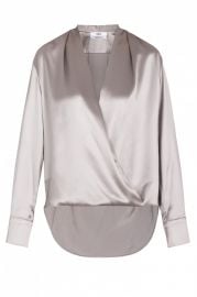 Prabal Gurung Silk Wrap Blouse at By Symphony