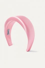 Prada - Silk-satin headband at Net A Porter