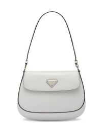 Prada Cleo triangle-logo Shoulder Bag - at Farfetch