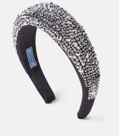 Prada Crystal embellished Headband at Mytheresa