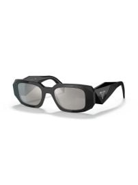 Prada Eyewear Prada Symbole square-frame Sunglasses Black at Farfetch