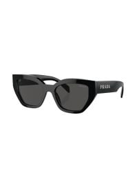 Prada Eyewear cat-eye Frame Sunglasses Black at Farfetch