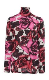 Prada Floral Turtleneck at Moda Operandi