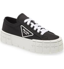 Prada Logo Lug Platform Sneaker at Nordstrom