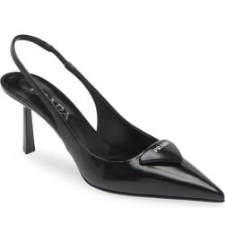 Prada Modellerie Pointed Toe Slingback Pump at Nordstrom