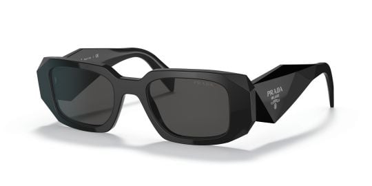 Prada PR 17WS S 49 - 20 with Grey lenses and Black frame Sunglass Hut at Sunglass Hut