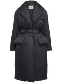 Prada Re-Nylon Belted Padded Coat - at Farfetch