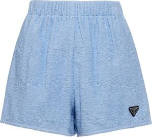 Prada Terry Cloth Shorts - at Bergdorf Goodman