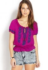 Prairie Embroidered Top at Forever 21