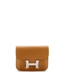 Pre-Owned HERMS Constance Slim Wallet Epsom Bloomingdales at Bloomingdales