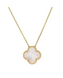 Pre-Owned Van Cleef Arpels Magic Alhambra 100th Anniversary Pendant Necklace 18K Gold and Mother of Pearl Bloomingdales at Bloomingdales