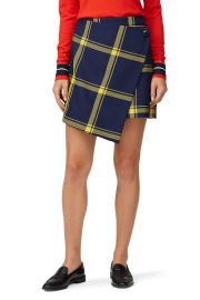 Prepster Check Wrap Skirt by Milly for 40 Rent the Runway at Rent the Runway