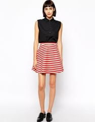 Preston Stripe Skirt by Greylin at Asos