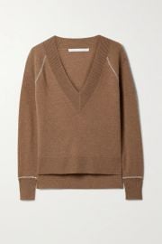 Preta V-Neck Cashmere Sweater by Veronica Beard at Net A Porter