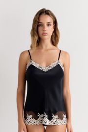 Pretty Flowers Thin Strap Silk Tank Top Intimissimi at Intimissimi