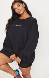 Pretty Little Thing Oversized Sweater by Pretty Little Thing at Pretty Little Thing