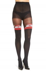 Pretty Polly Santa Pattern Tights at Nordstrom