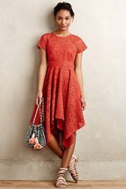 Prima Lace Dress at Anthropologie