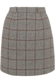 Prince of Wales Check Skirt by Carven at The Outnet