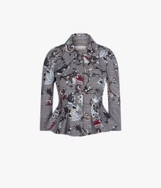 Prince of Wales Wool with Threadwork Embroidery by Erdem at Erdem