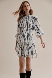 Print Gathered Mini Dress by Country Road at Country Road