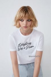 Print T-Shirt by Zara at Zara