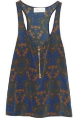 Print silk tank by ALC at The Outnet