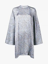 Printed Cape Dress by Acne Studios at Acne Studios