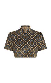 Printed Cropped Top By Etro at Moda Operandi