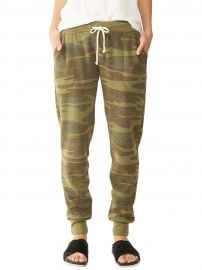 Printed Eco Fleece Jogger Pants at Alternative