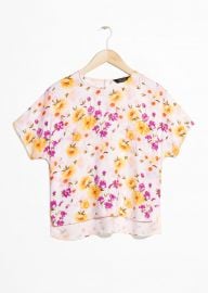 Printed Floral Blouse by & Other Stories at & Other Stories