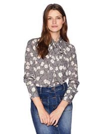 Printed Georgette Luis Blouse at Amazon