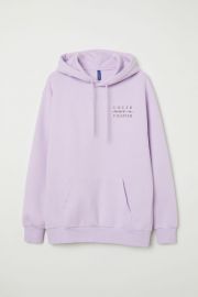 Printed Hooded Sweatshirt at H&M