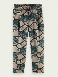 Printed Jacquard Sweatpants  at Scotch and Soda