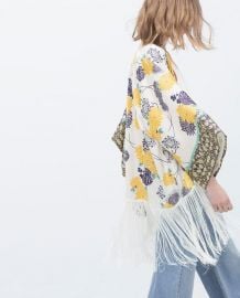 Printed Kimono at Zara