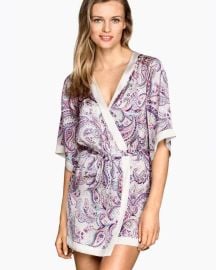 Printed Kimono Robe at H&M