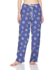 Printed Knit Long Pajama Sleep Pant at Amazon