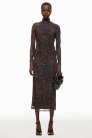 Printed Mesh Dress by Rosetta Getty Collective Rent the Runway at Rent the Runway