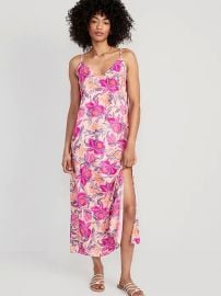 Printed Midi Dress at Old Navy