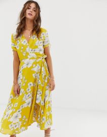 Printed Midi Dress by Zara at Asos