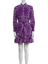 Printed Mini Dress at The Real Real