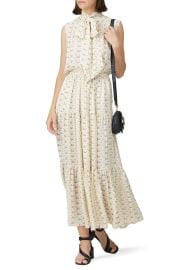 Printed Neck Tie Maxi by Polo Ralph Lauren Rent the Runway at Rent the Runway
