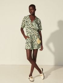 Printed Romper at Sandro